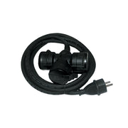 Kabel produžni vrtni trostruki 3m IP44
