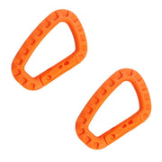 DADPACK, 2x Karabiner -Naranča