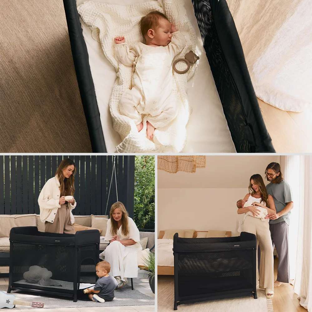 Kinderkraft Putni krevetić Moon Dream, Beige