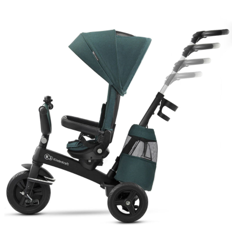 Kinderkraft Tricikl EASYTWIST tirkizni