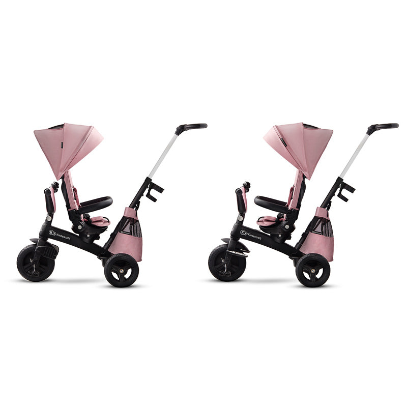 Kinderkraft Tricikl EASYTWIST roza