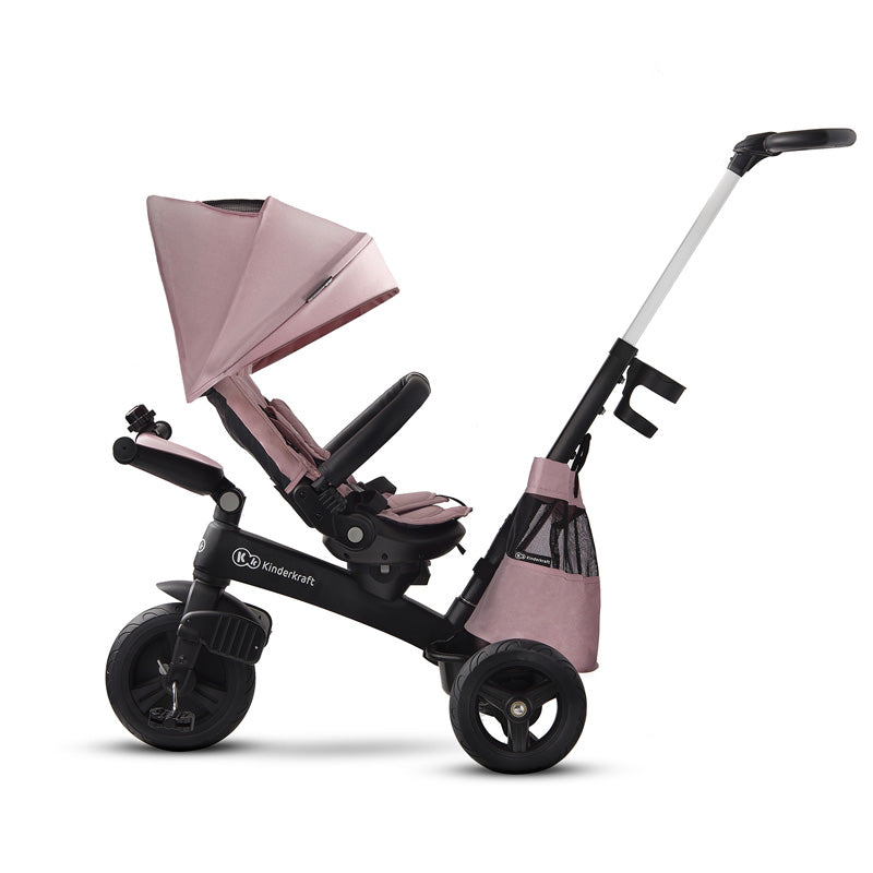 Kinderkraft Tricikl EASYTWIST roza