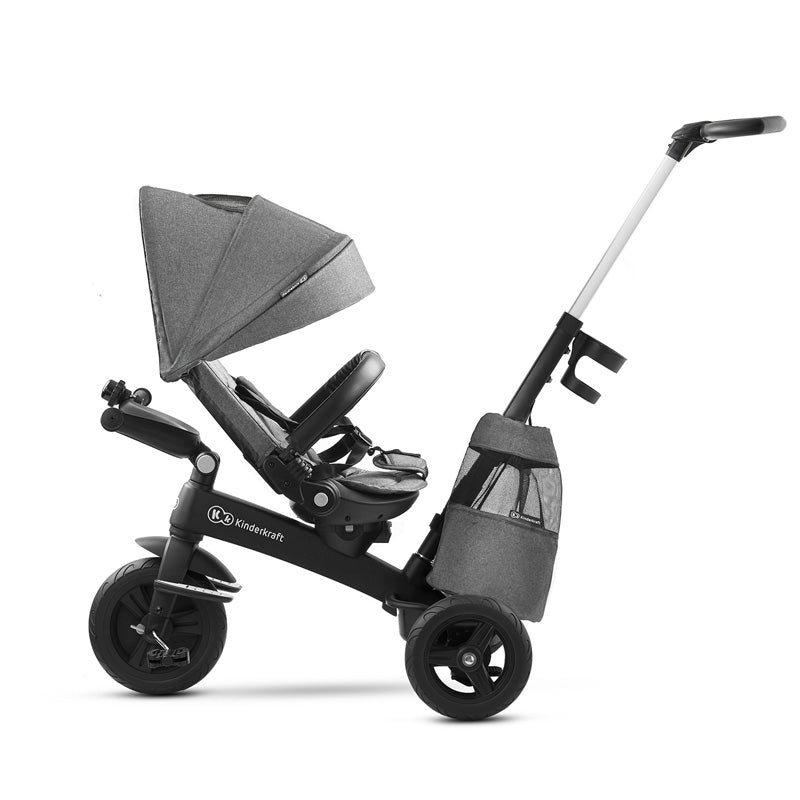 Kinderkraft Tricikl EASYTWIST siva