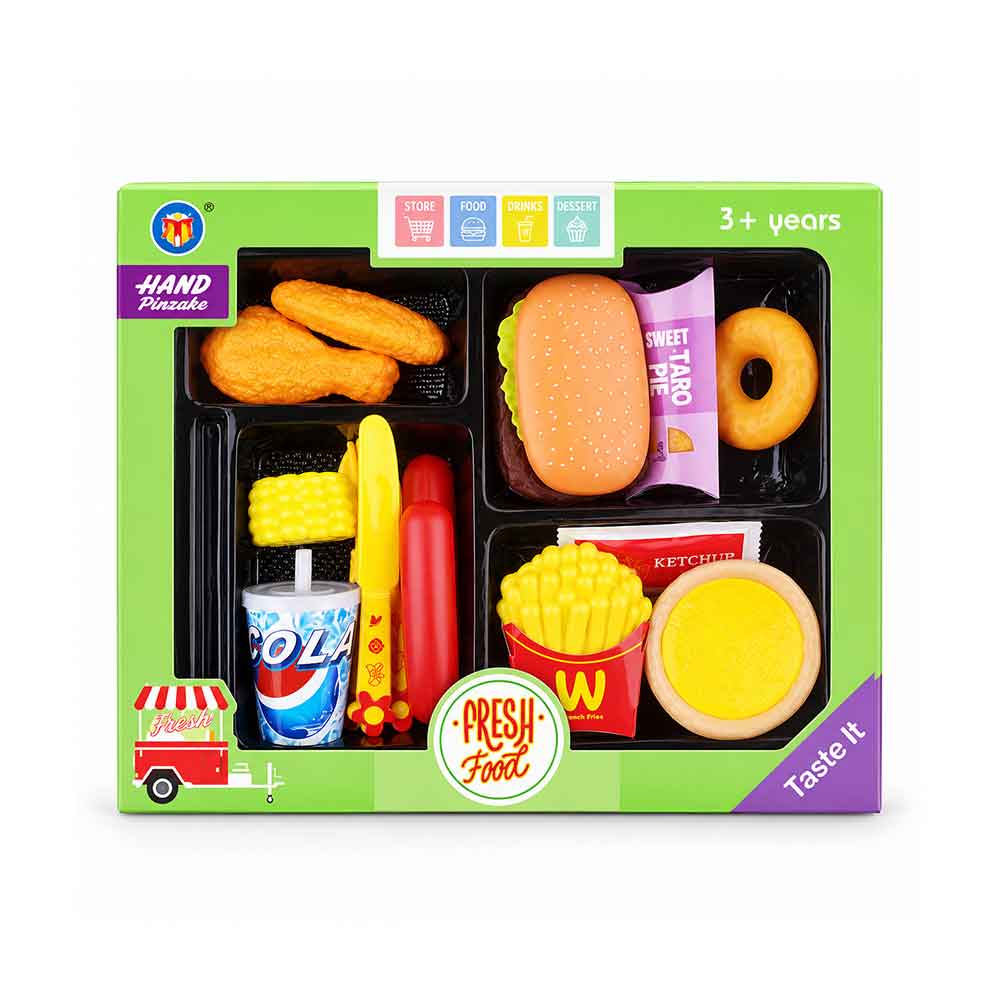 Dječji set hrane za igru – Fast Food ili Sushi - Model 01