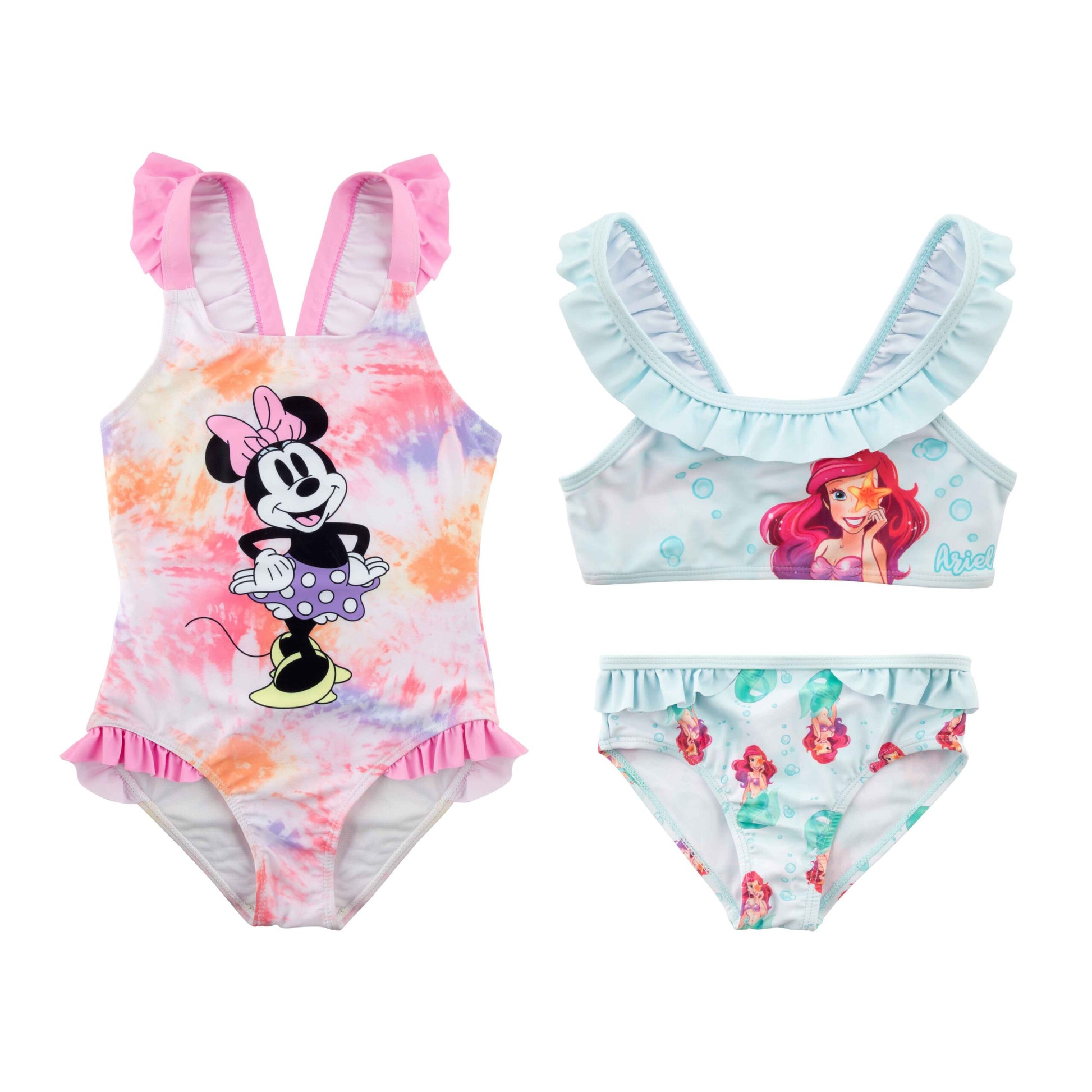 Kupaći kostim za cure Disney – Minnie i Ariel Minnie 122/128