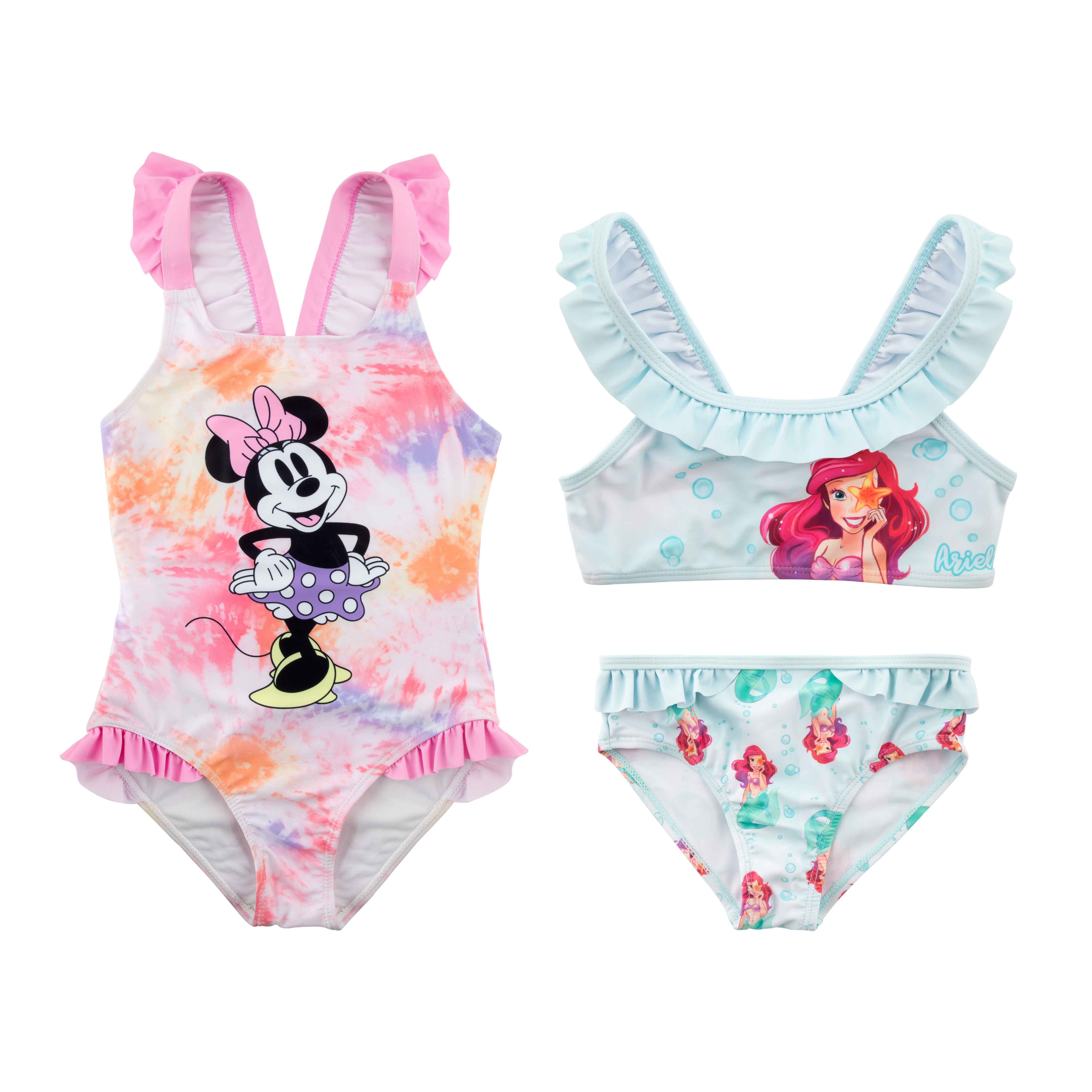 Kupaći kostim za cure Disney – Minnie i Ariel Minnie 98/104