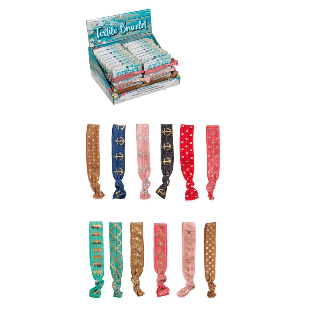 Scrunchie lastik za kosu Zlatna
