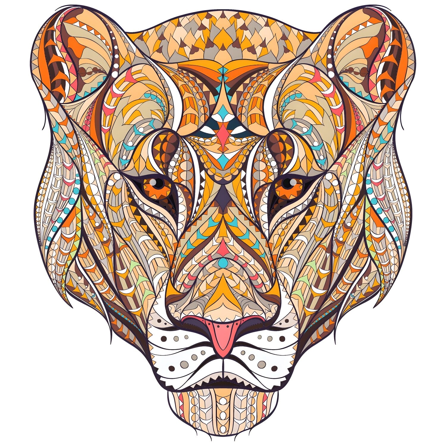 Drvene puzzle - Leopard / S KP21927
