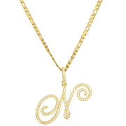 Ogrlica Letter - N KP34068