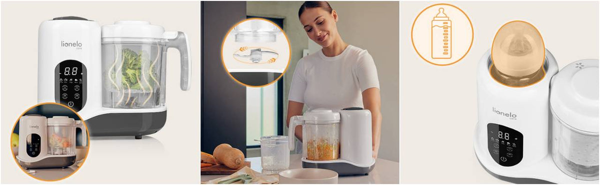 Lionelo BabyMenu Cooker 5u1 uređaj za pripremu hrane