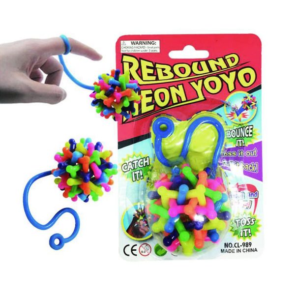 Loptica Rebound Neon Yoyo – loptica na elastičnoj traci