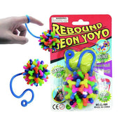 Loptica Rebound Neon Yoyo – loptica na elastičnoj traci