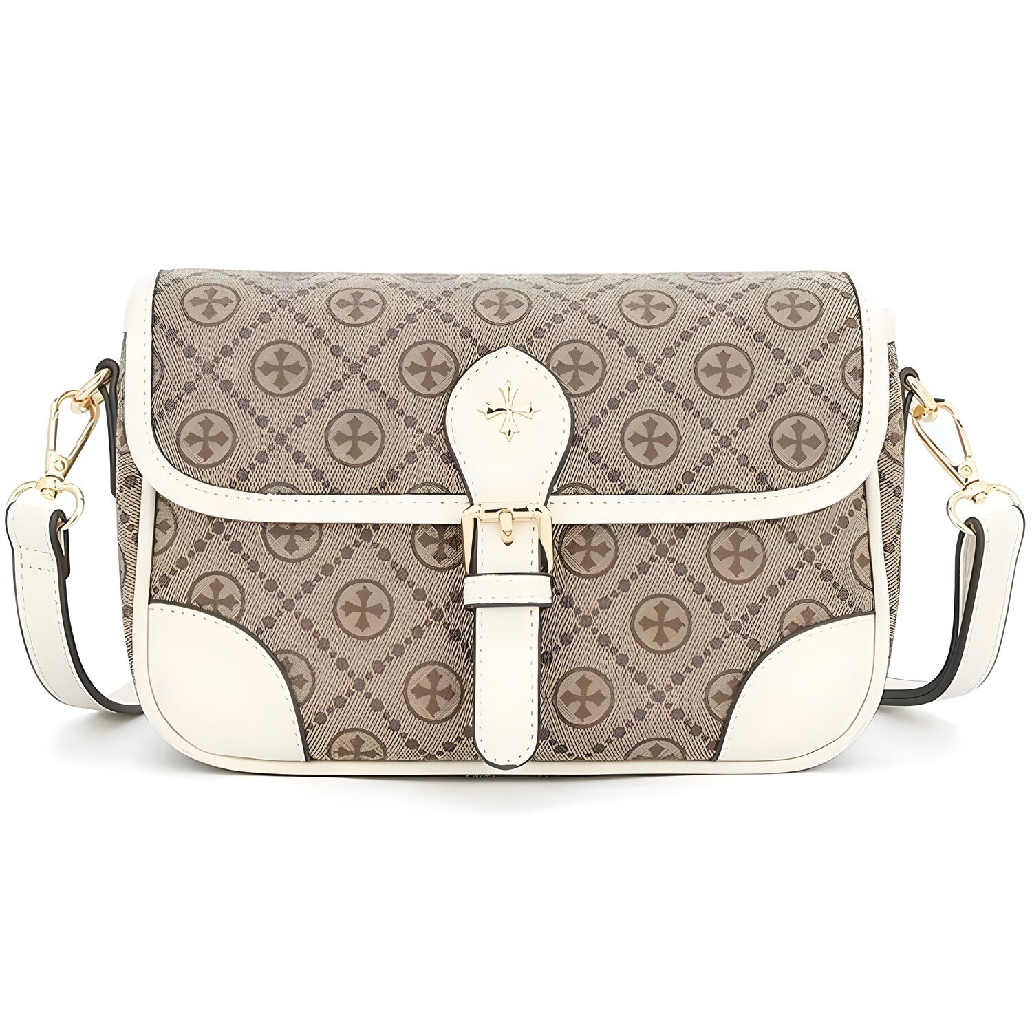 Torba Baellerry RE-36227 - Smeđa / Bijela KP36227