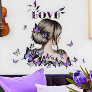 Naljepnica za zid / Tapeta Love KP34644