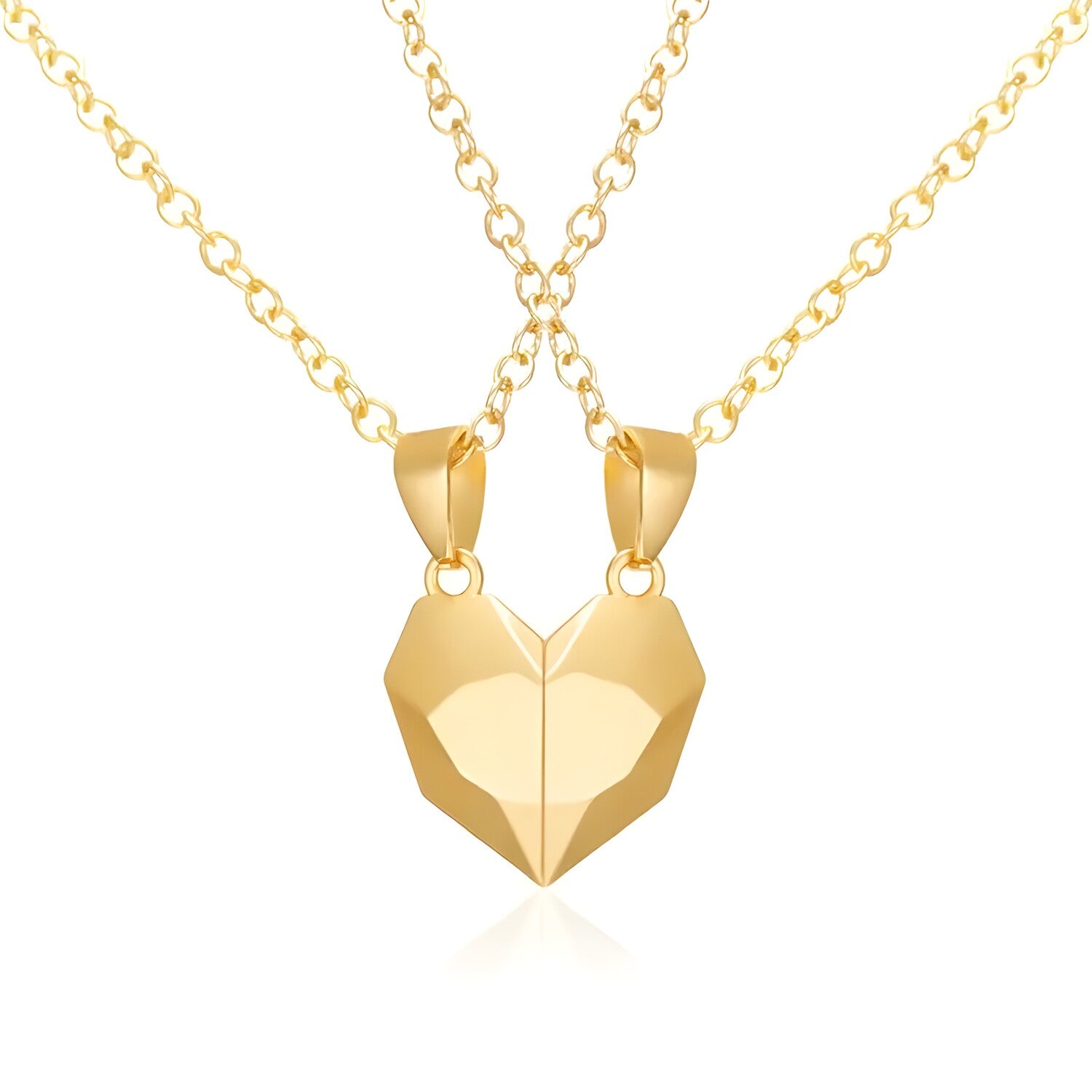 Ogrlice Magnet Heart - Zlatna KP26946