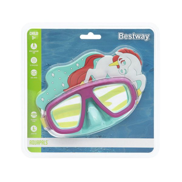 Maska Aqua Pals – zabava i sigurnost za mališane u vodi Model 03