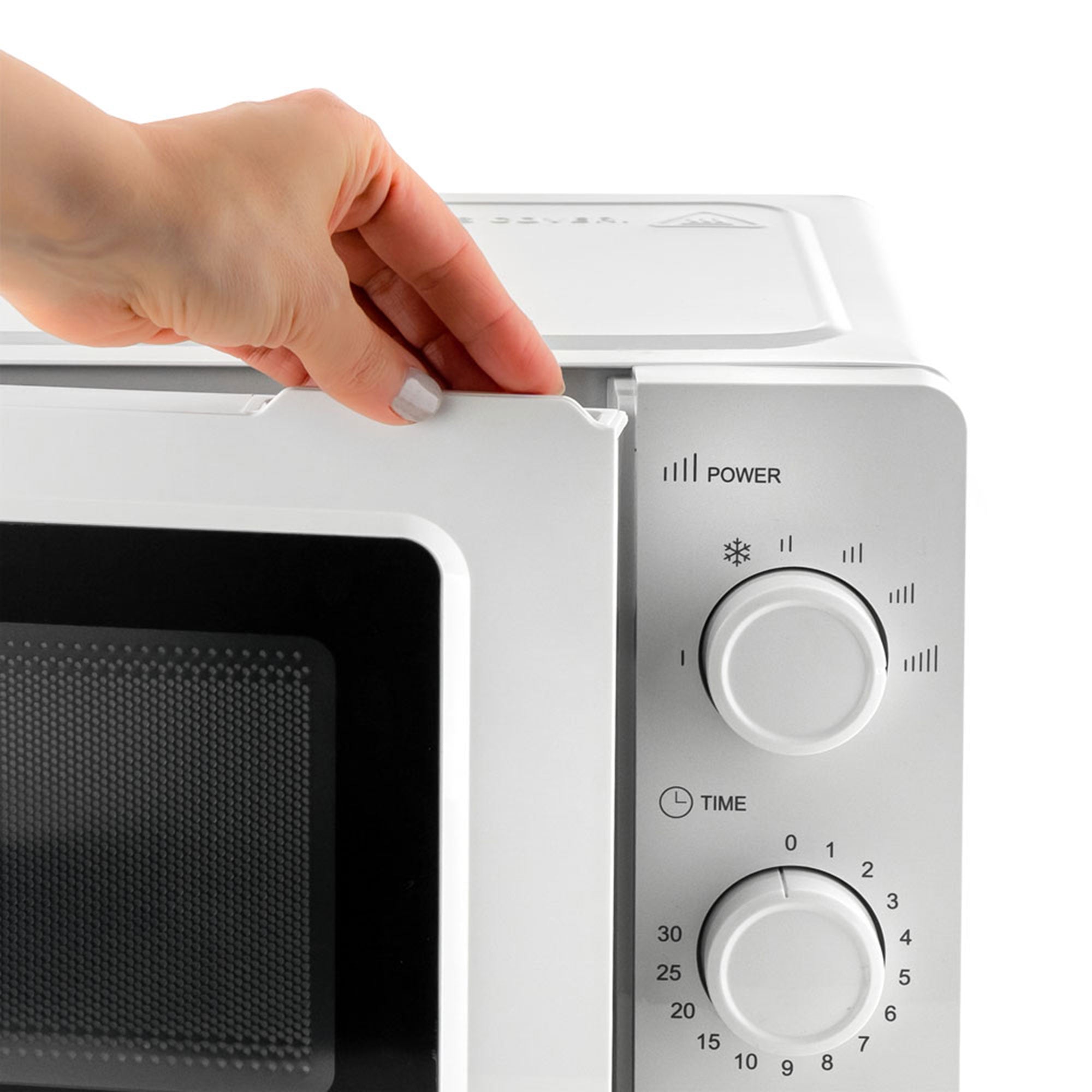 Mikrovalna pećnica MUHLER MO-5001 20L, bijela, mehanička