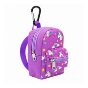 Mini ruksak Printed Glitz s karabinerom Model 05