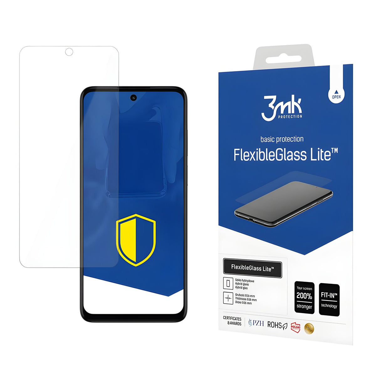 3mk HardGlass Max Lite - zaštitno staklo za Motorola Moto G32 - Prozirna KP22681