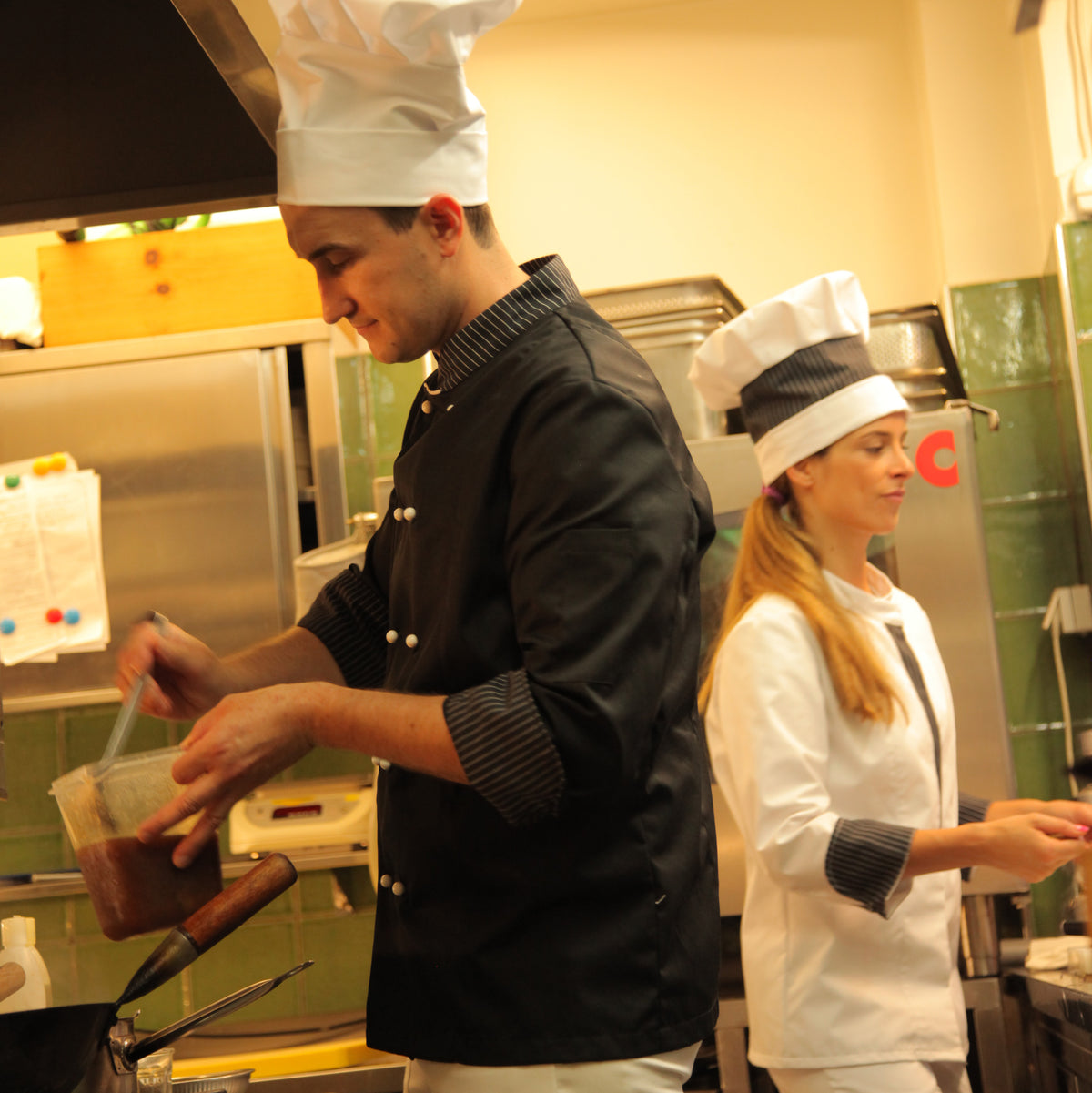 Kuharska bluza muška ADRIATIC crna