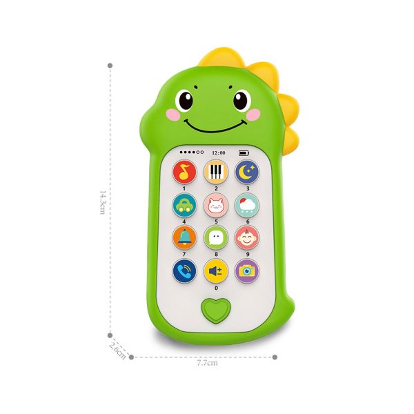 Muzički mobitel za bebe – igra, glazba i učenje u jednom Dinosaur