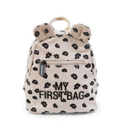 Childhome Ruksak My First bag, Canvas Leopard