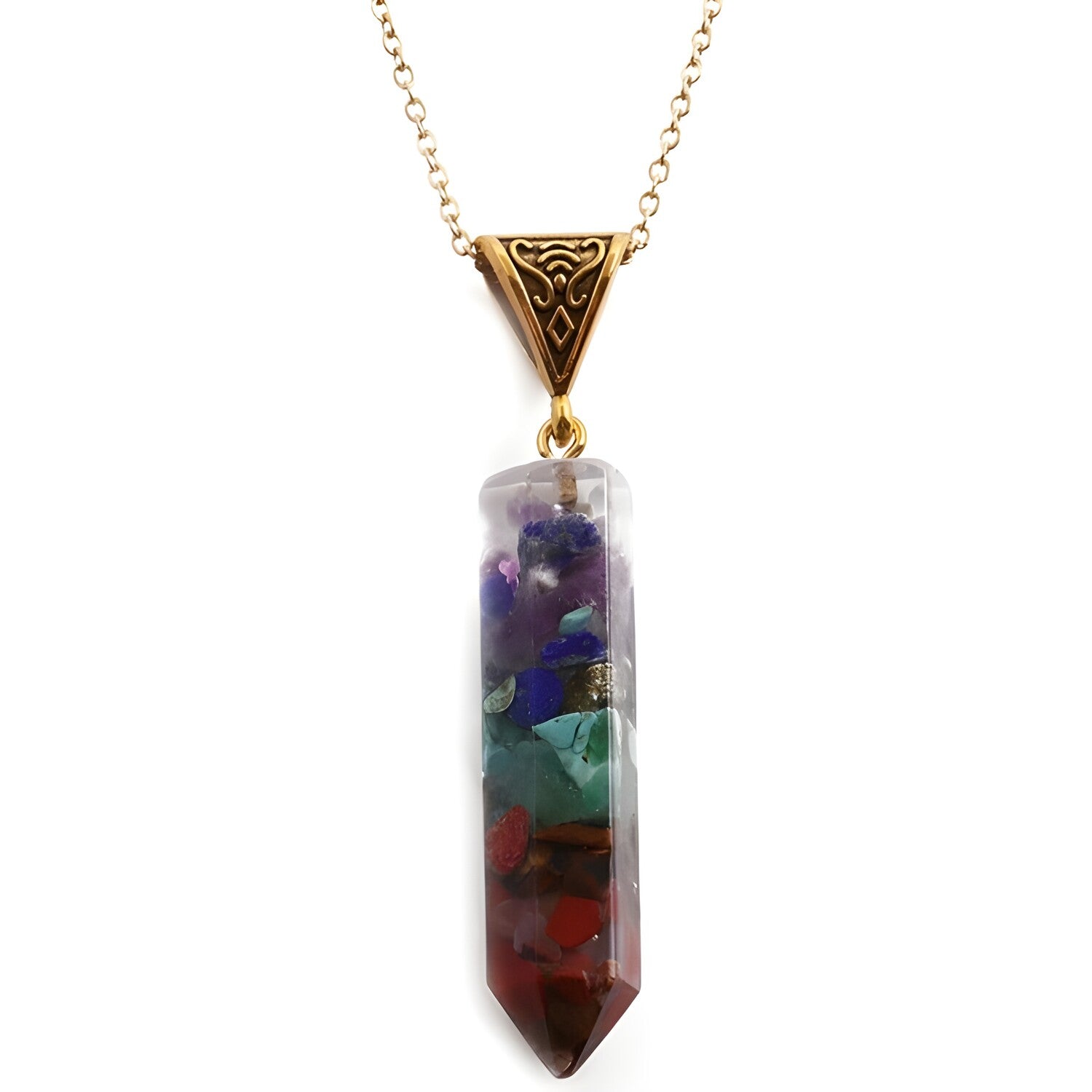 Ogrlica Color Stones - Višebojna KP21720