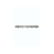 Nosač kabela 5M 1U 19" sivi