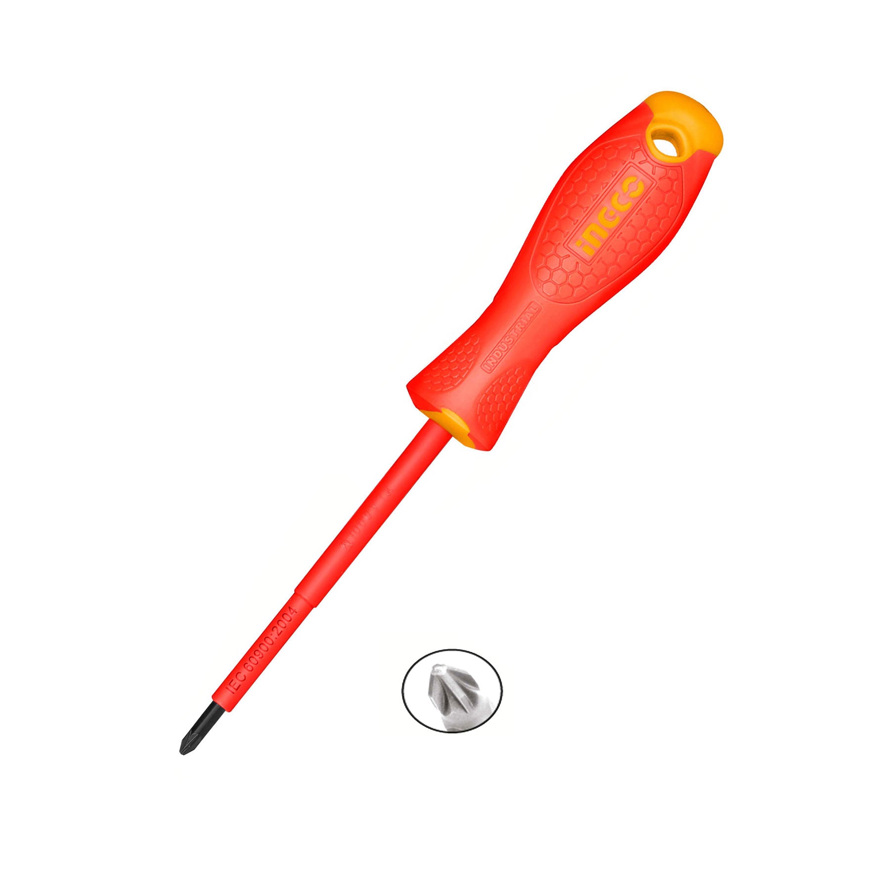 Odvijač VDE izolirani križni PH2 × 100 HISD81PH2100 INGCO