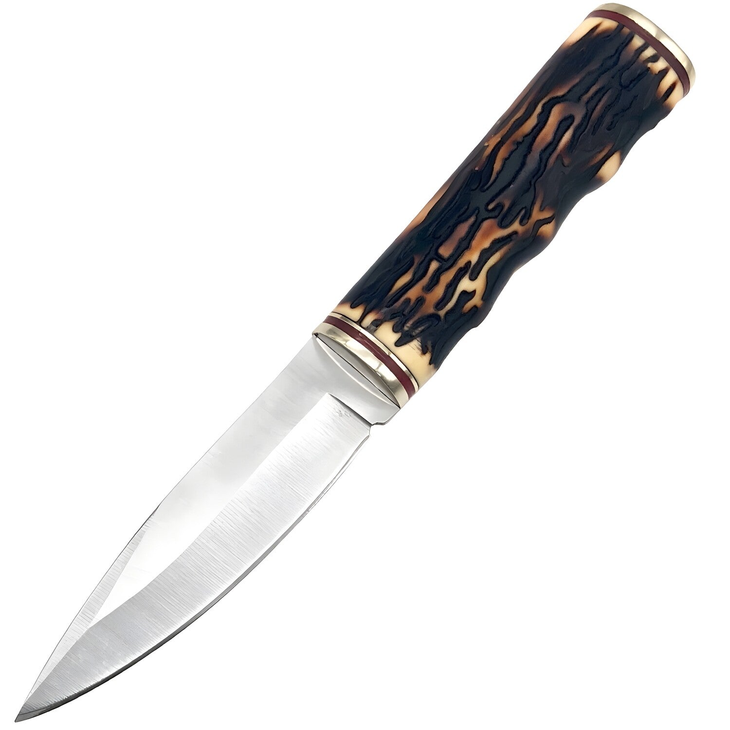 Vanjski nož P3233 - Crna / Smeđa KP18122