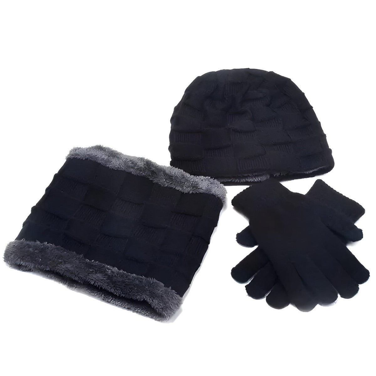 Muški zimski set - Crna