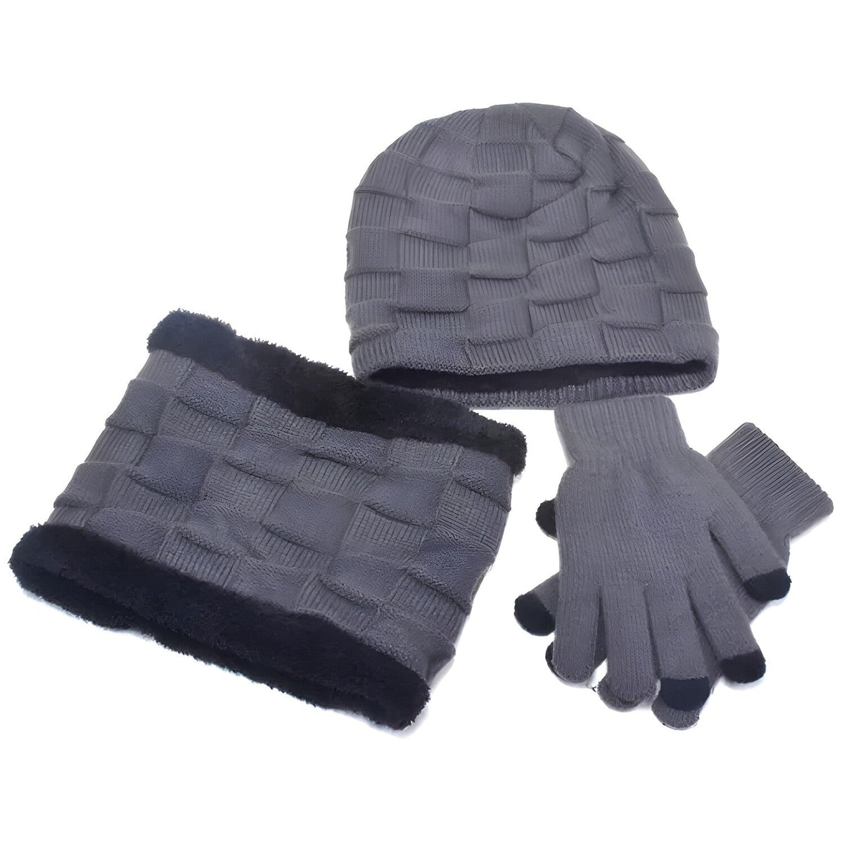 Muški zimski set - Siva