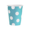 Papirnate čase Dots 270ml Žuta