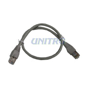 Patch cord Cat6a UTP 1met