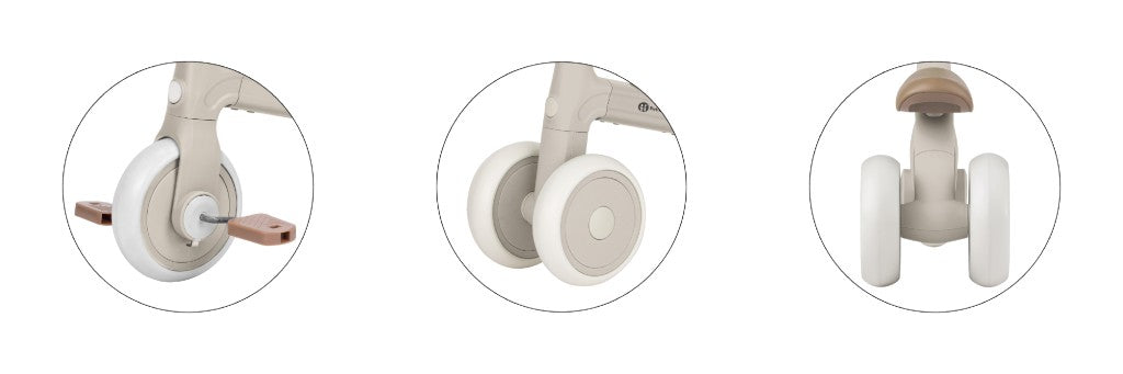 PETITE&MARS Balans bicikl Bingo 3 u 1, Ivory White