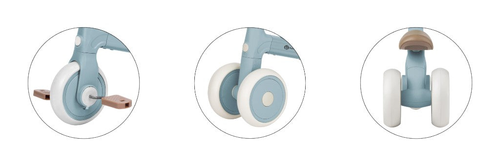 PETITE&MARS Balans bicikl Bingo 3 u 1, Sterling Blue