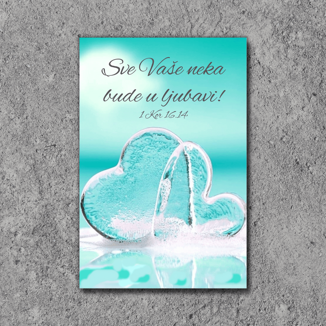 Set unikatnih slika s biblijskim citatima – Unesite ljubav i vjeru u vaš dom