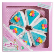 Pliš Torta, Plišani kolač, 6 kriški