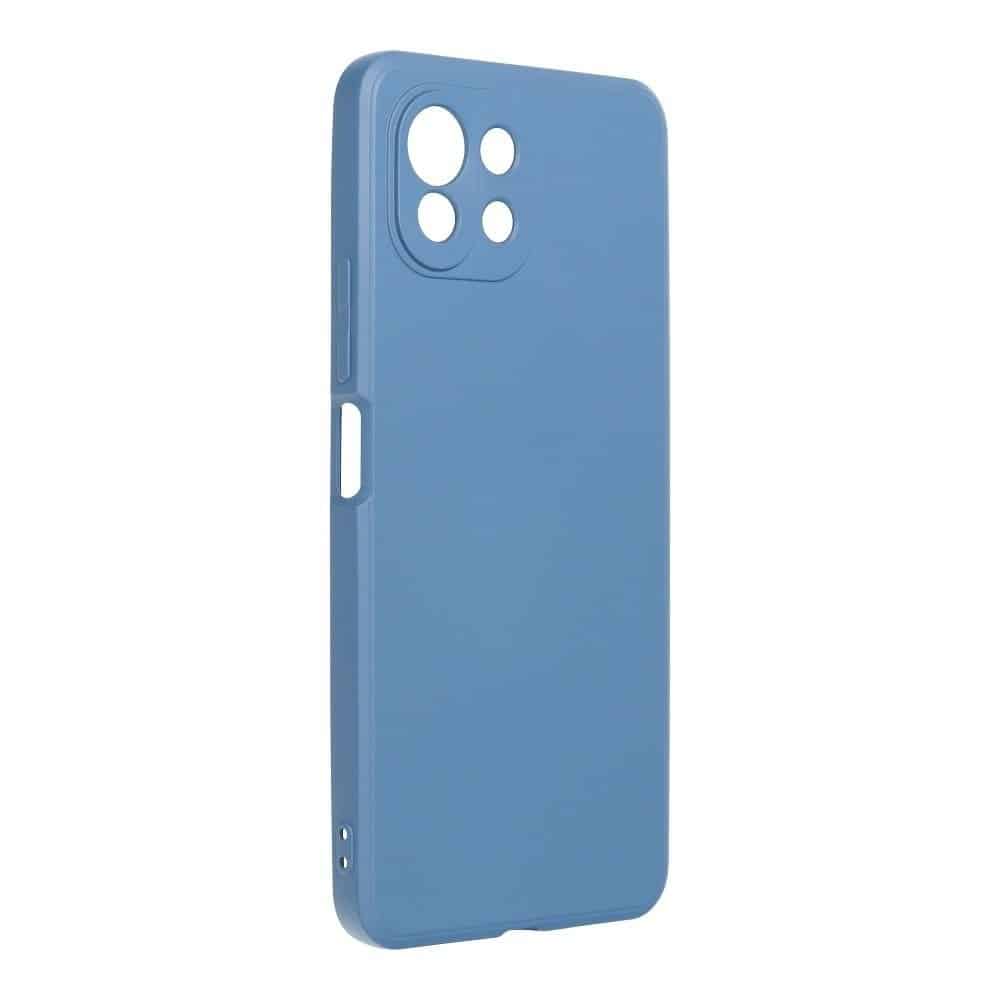 Forcell SILICONE LITE maska ​​za XIAOMI Mi 11 Lite 5G / Mi 11 Lite LTE ( 4G ) tamno plava
