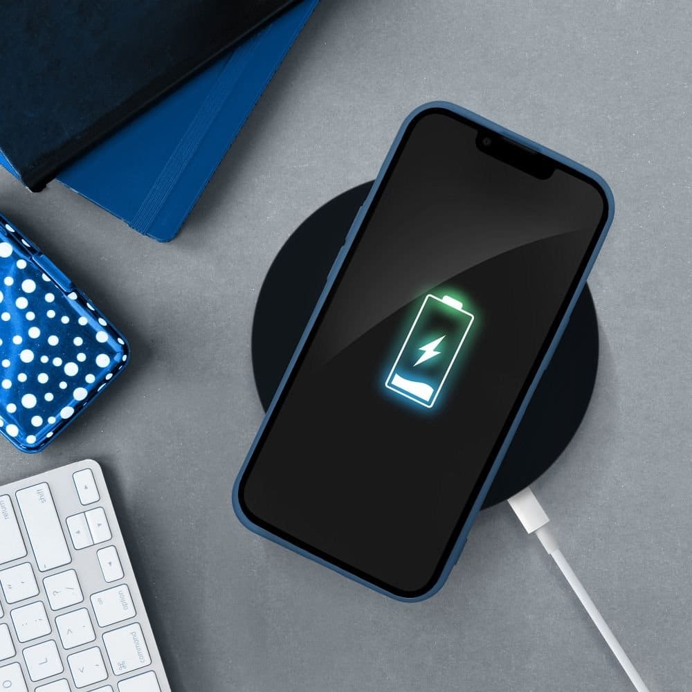 Forcell SILICONE LITE maska za XIAOMI Mi 11 Lite 5G / Mi 11 Lite LTE ( 4G ) tamno plava