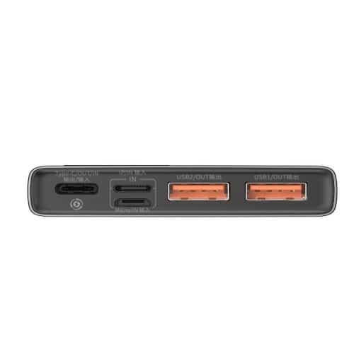 POWERBANK BASEUS ADAMAN 10000MAH METAL QC 3.0 PD HUAWEI SCP 22,5W CRNI