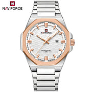 Sat NAVIFORCE ST-38659 - Srebrna / Ružičasta / Bijela KP38659