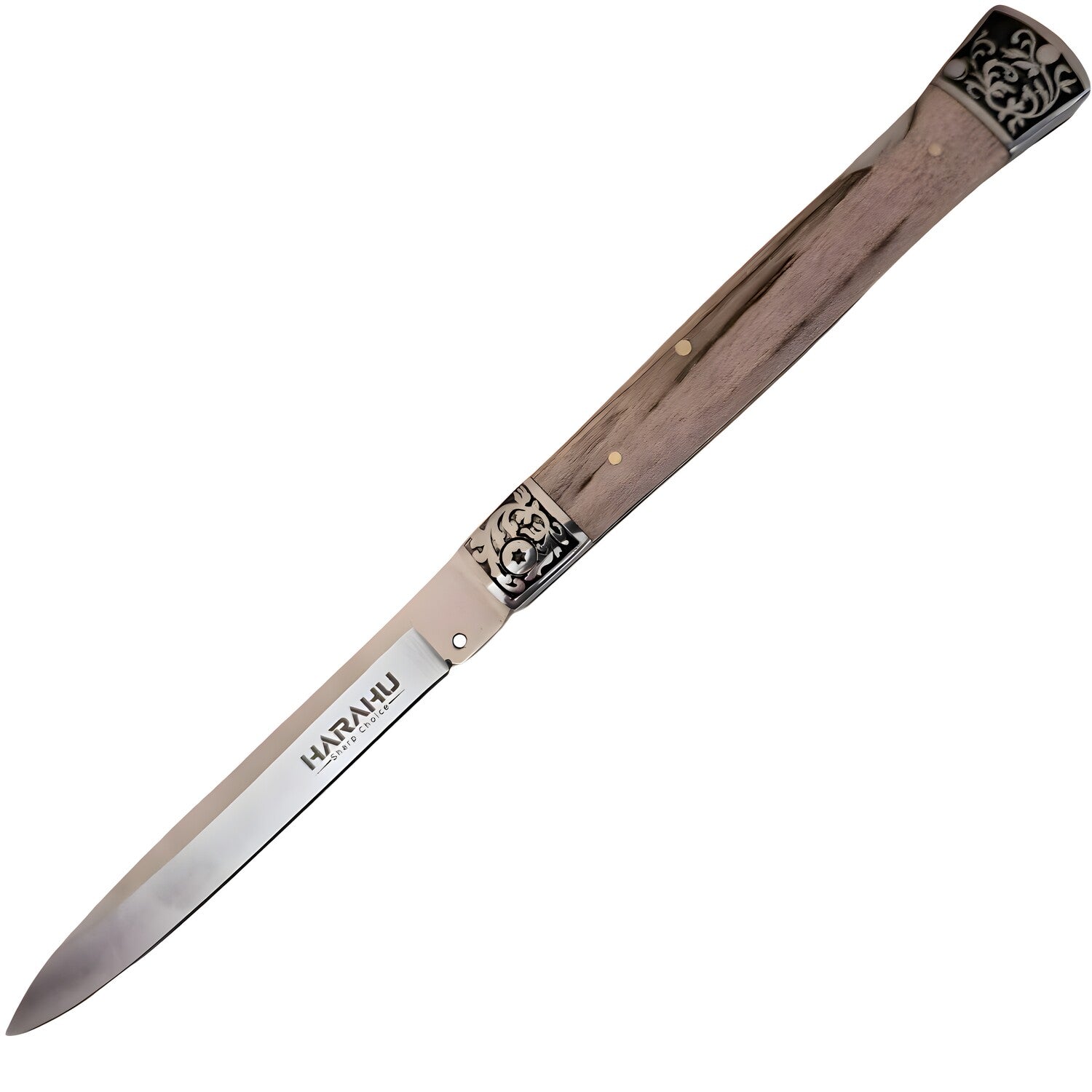 Outdoor sklopivi nož RB - 39931 - Svijetlo Smeđa / Srebrna KP39931