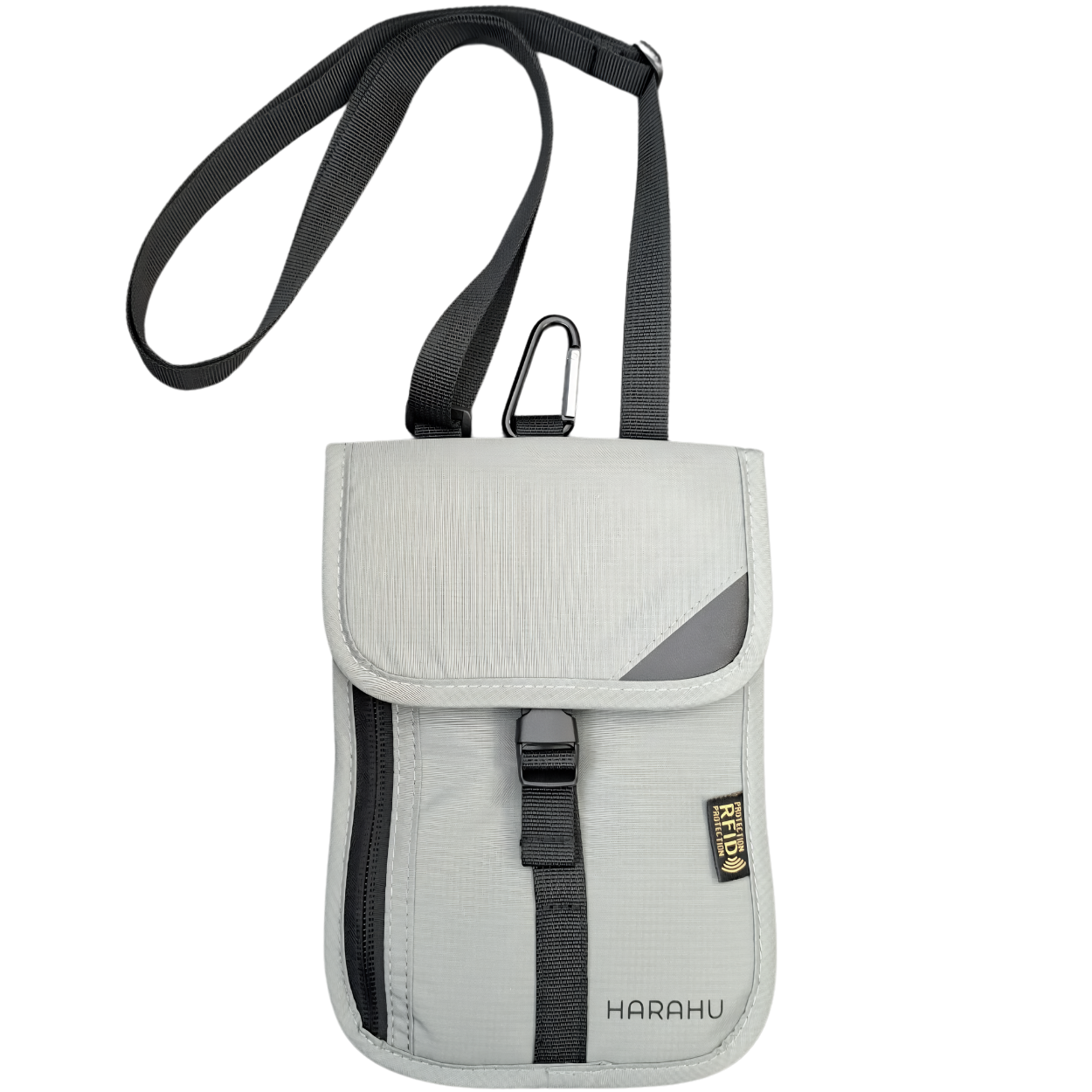 Muška Crossbody Torba s RFID HARAHU Iconic - Siva KP40313