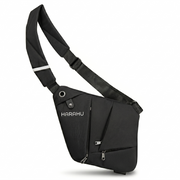 Muška Crossbody Torba HARAHU Pulse - Crna KP40323