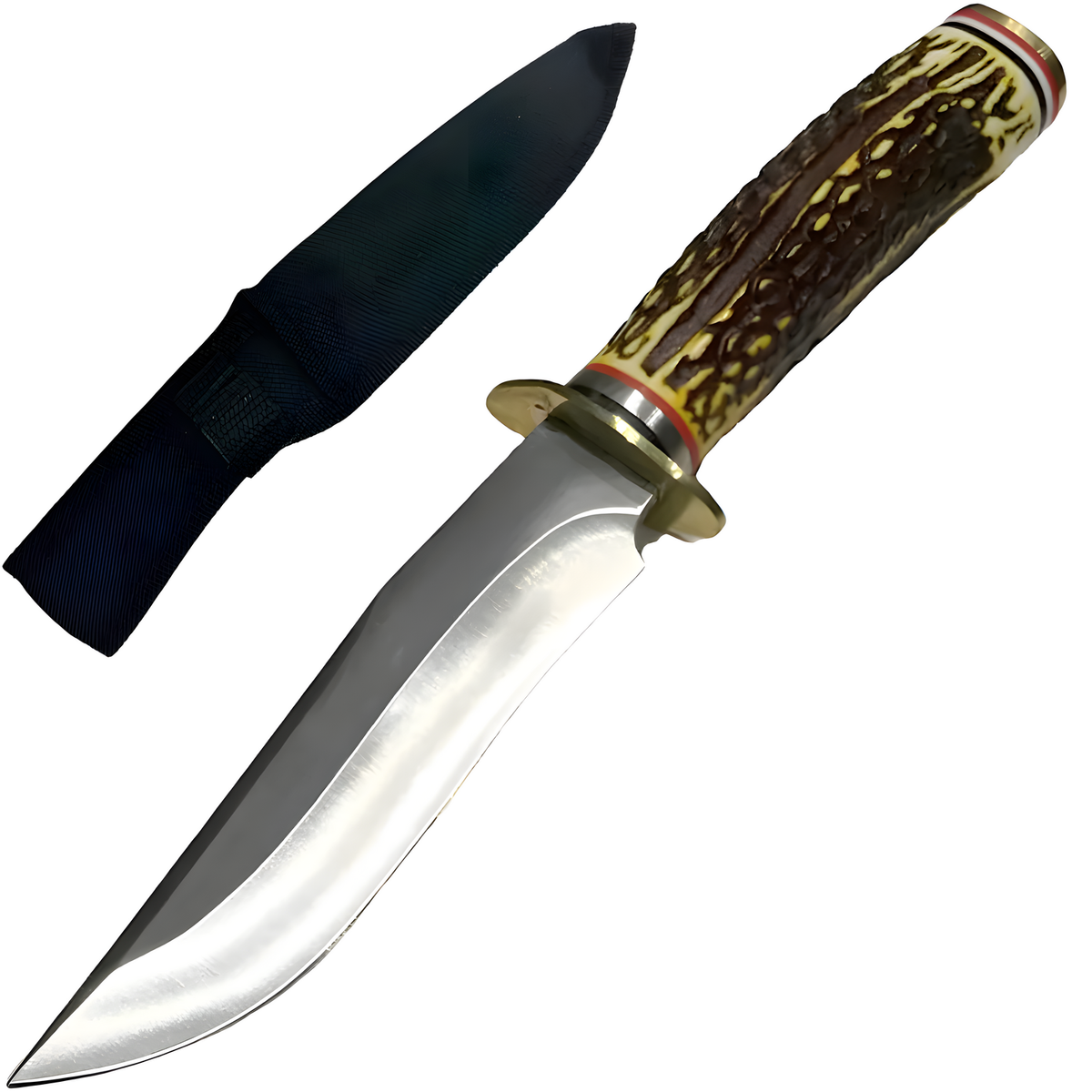 Outdoorov Nož UD - 40339 - Smeđa / Žuta KP40339