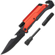 Outdoor sklopivi nož PT-40823 - Crvena/Crna KP40823