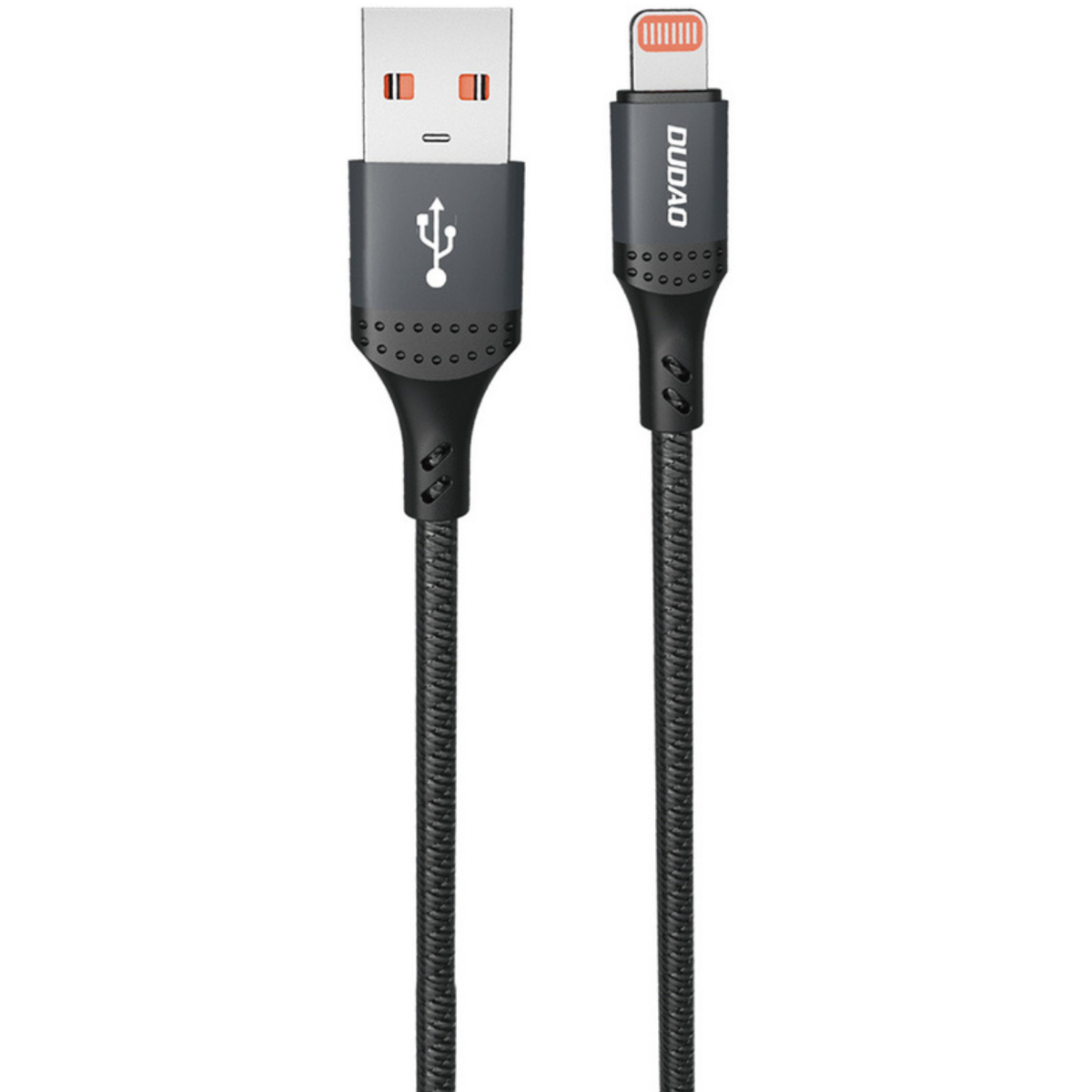 Kabel za punjenje Dudao L3SL USB - A / Lightning 3A 30W 1,2m - Crna KP41381