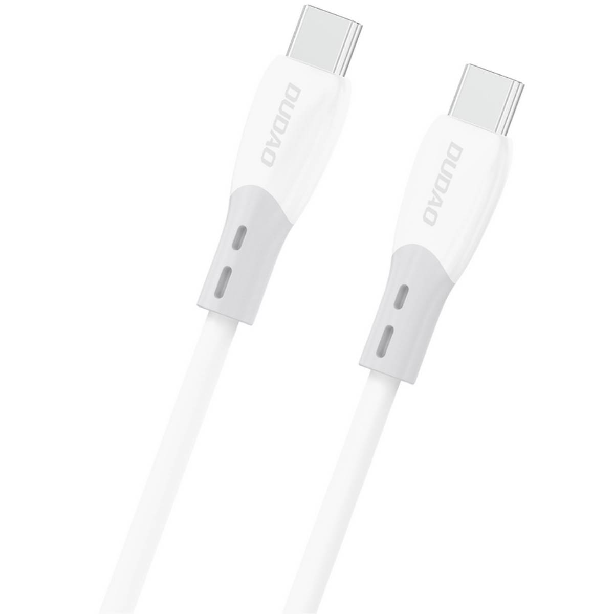 Kabel za punjenje Dudao L25SC USB - C / USB - C 60W 1m - Bijela KP41385