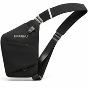 Muška Crossbody Torba HARAHU Vector - Crna KP40321